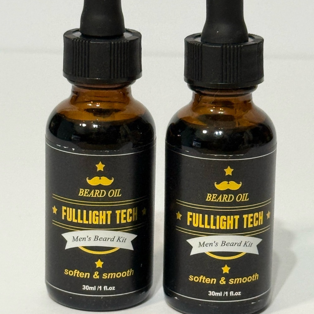 Fulllight Tech Beard Oil 1 fl oz Lot of 2